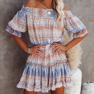 Vici Off The Shoulder Mini Dress